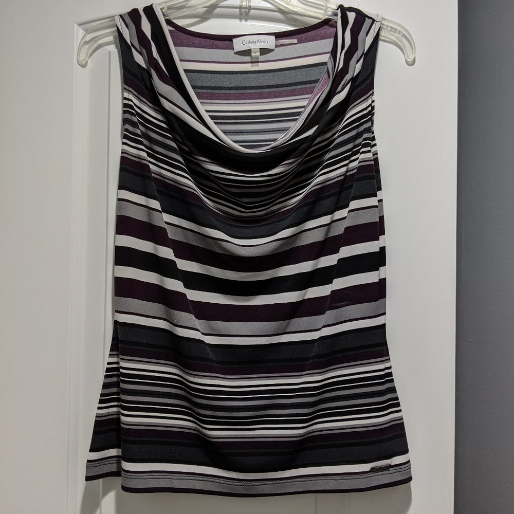 Calvin Klein Womens Professional Shirt Size S